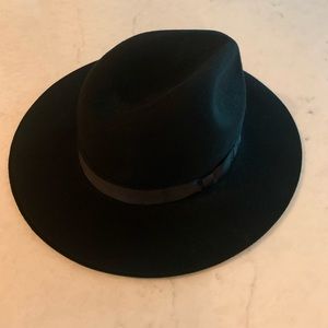 Black Lack of Color Fedora hat